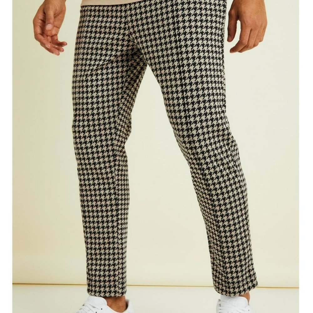 Tapered Crop Elasticated Waist Smart Sweatpants